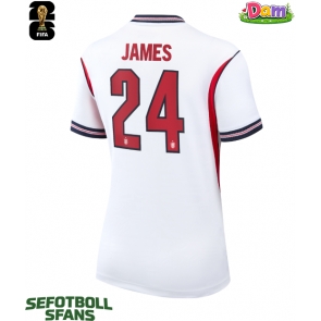 England Reece James #24 Hemmatröja Kvinnor VM 2026 Kortärmad